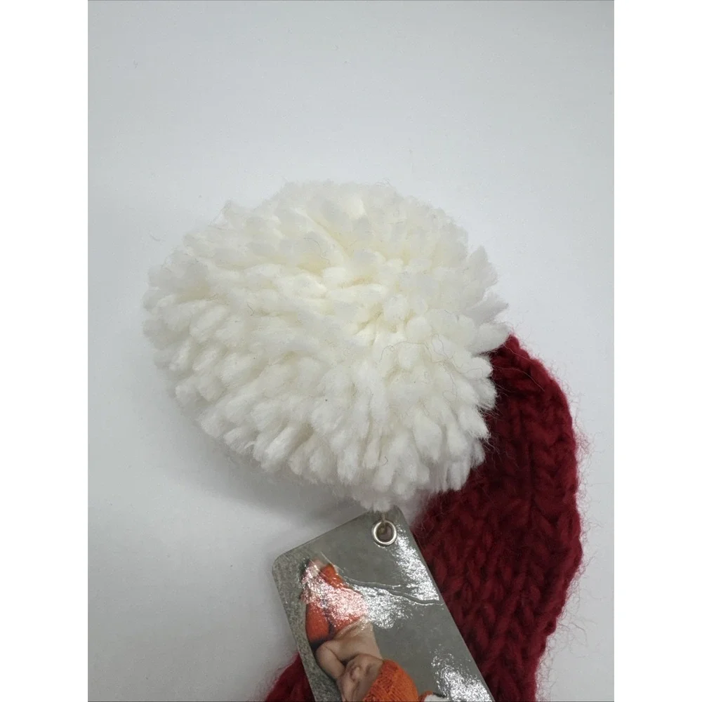 The Blueberry Hill Adorable Hat, Photoshoot Hat,‎ Santa Small 12-24 Mths New